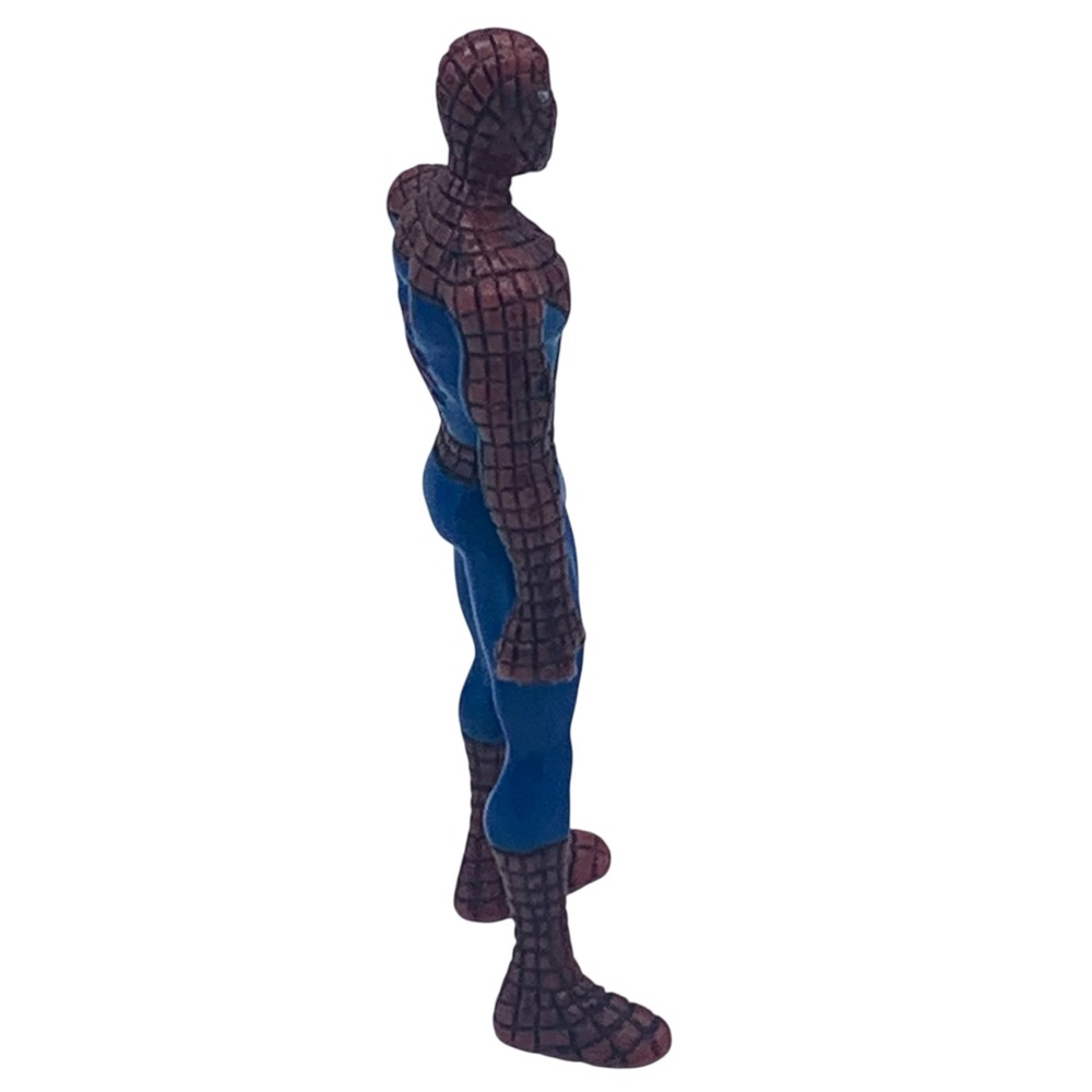 Marvel Spider-Man Action Figure Red Blue PVC 2.75" Mini Figurine Toy Cake Topper - Picture 4 of 5